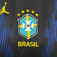 [PRONTA ENTREGA] Camisa Brasil Away 2026 Azul e Preta - Torcedor