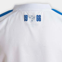 Camisa Cruzeiro II 2026/27 Torcedor Adidas Feminina - Branco+Azul