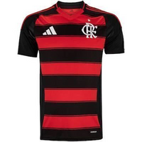 [PRONTA ENTREGA]  Camisa Flamengo I 2025 - Vermelha + Preta